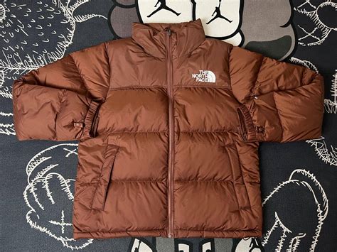 stnf leather nuptse jacket yupoo